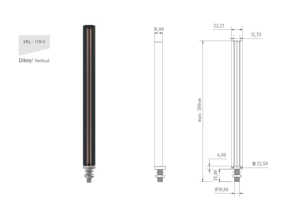 SRL-110-V Teknik Çizim